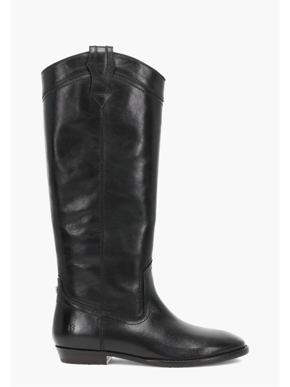 New Frye Blair Western Boot Black Leather Sz 8